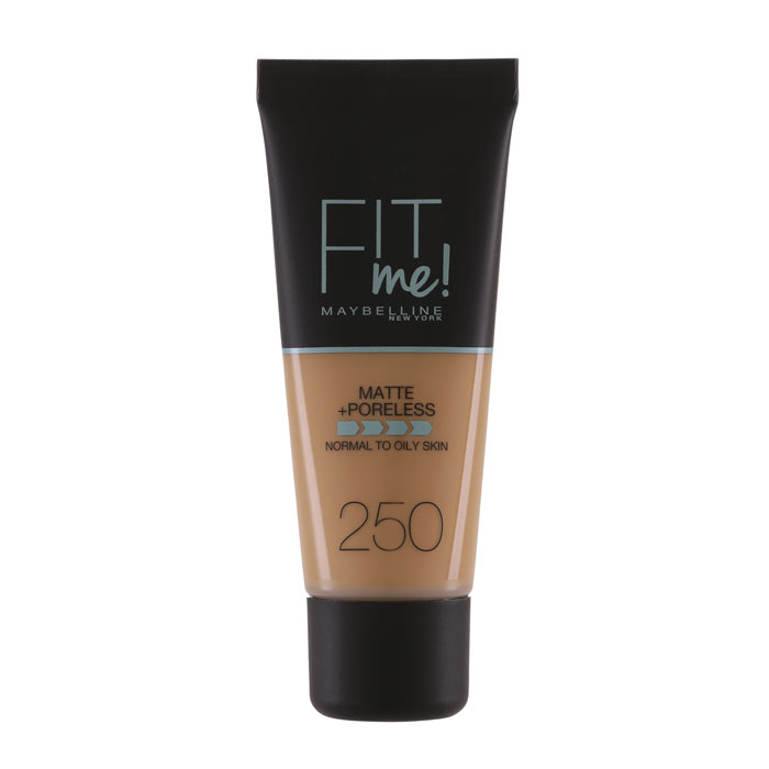 Maybelline Fit Me Matte + Poreless Foundation - 250 Sun Beige