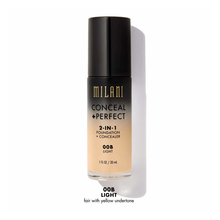 Milani Conceal+Perfect Liquid Foundation - 00B Light