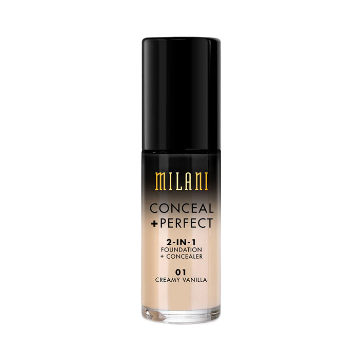 Milani Conceal+Perfect Liquid Foundation - 01 Creamy Vanilla