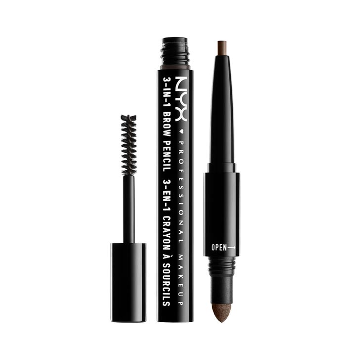 NYX PROF. MAKEUP 3 in 1 Brow - 08 Ash Brown