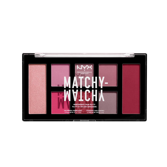 NYX PROF. MAKEUP Matchy Matchy Monochromatic Color Palette - Berry Mauve