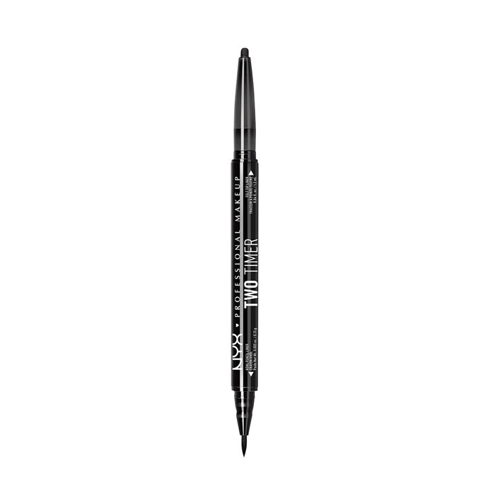 NYX PROF. MAKEUP Two Timer Dual Eyeliner - Black